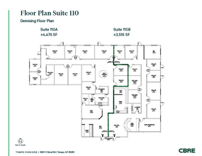 3920 S Rural Rd, Tempe, AZ à louer Plan d’étage– Image 1 sur 1