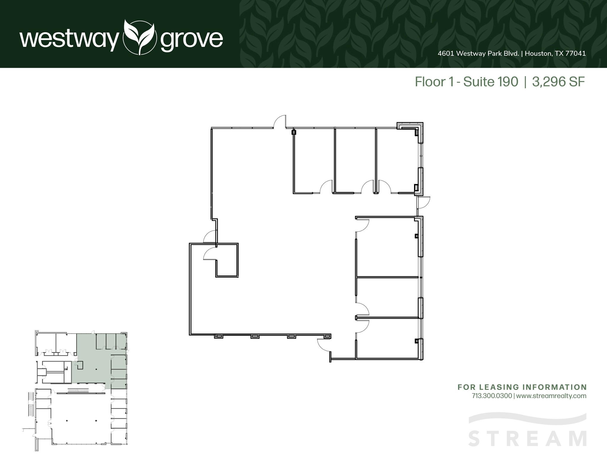 4601 Westway Park Blvd, Houston, TX à louer Plan d’étage– Image 1 sur 1