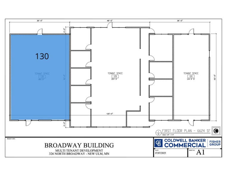 320 N Broadway St, New Ulm, MN à louer - Plan d’étage – Image 2 sur 2