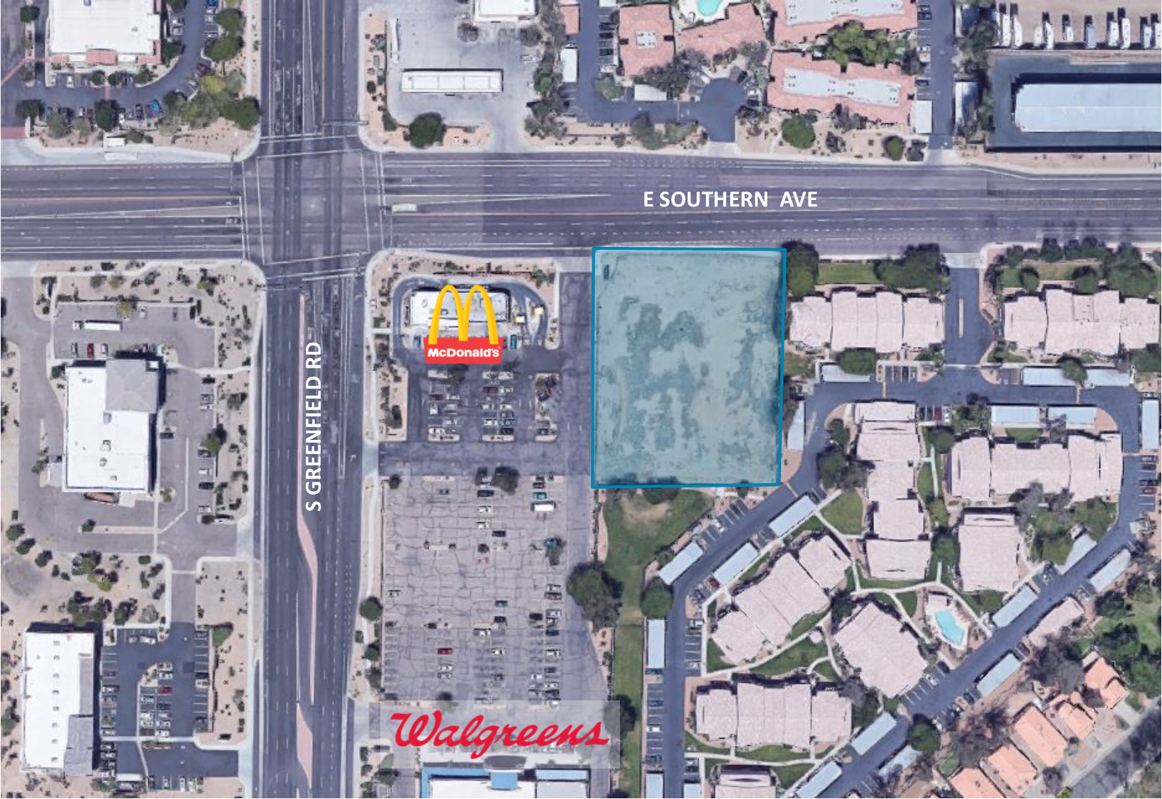 4441 E Southern Ave, Mesa, AZ à vendre Aérien– Image 1 sur 9