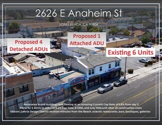 Plus de détails pour 2626 E Anaheim St, Long Beach, CA - Logement à vendre