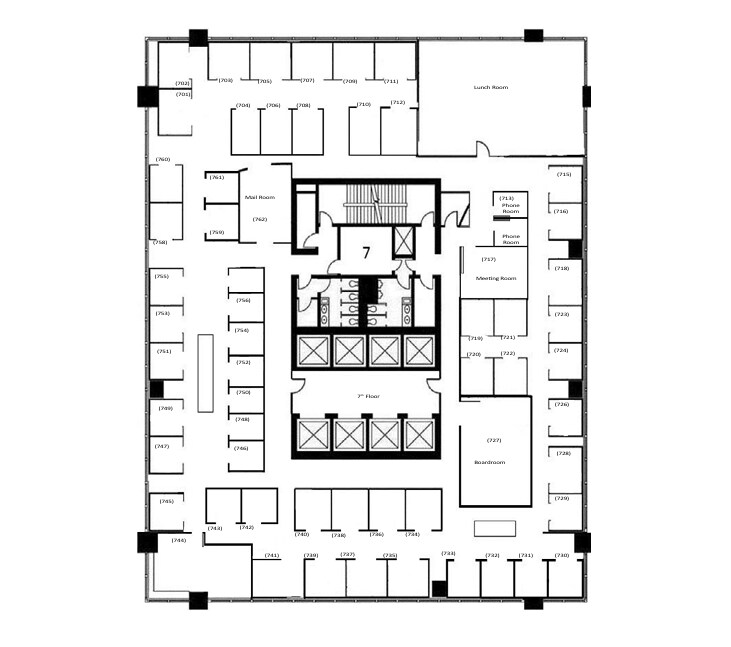144 4th Ave SW, Calgary, AB à louer Plan d’étage– Image 1 sur 1