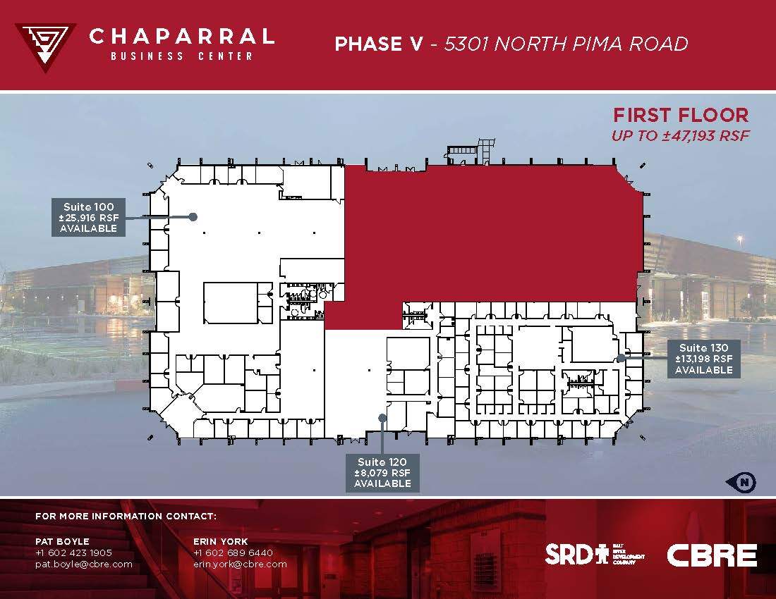 8860 E Chaparral Rd, Scottsdale, AZ à louer Plan d’étage– Image 1 sur 1