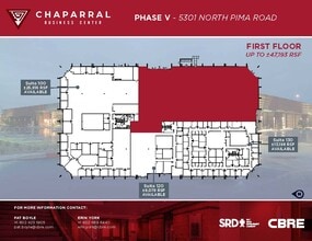 8860 E Chaparral Rd, Scottsdale, AZ à louer Plan d’étage– Image 1 sur 1