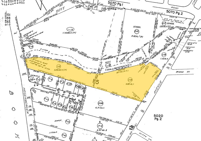 250 Hegenberger Rd, Oakland, CA à louer - Plan cadastral – Image 2 sur 2