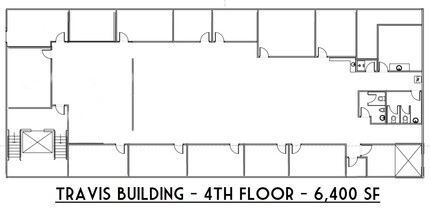 209 W 9th St, Austin, TX à louer Plan d’étage– Image 1 sur 1