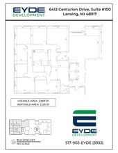 6412 Centurion Dr, Lansing, MI à louer Plan de site– Image 1 sur 1