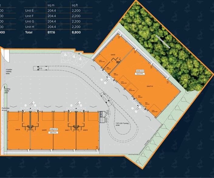 Venture Dr, Westhill à louer - Plan de site – Image 2 sur 12