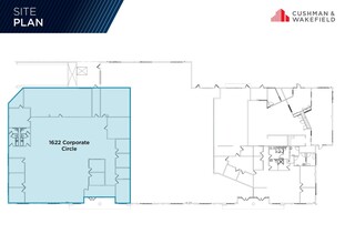 1600-1622 Corporate Cir, Petaluma, CA à louer Plan de site– Image 2 sur 2
