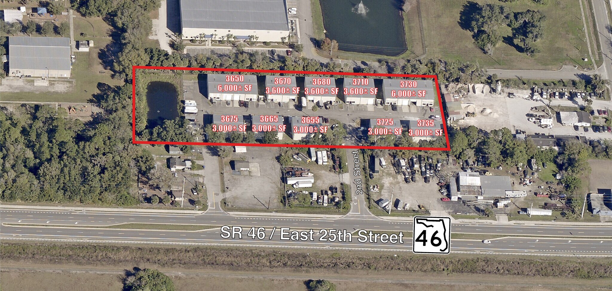 3650-3735 Naseem Lane portefeuille de 10 biens à vendre sur LoopNet.fr Aérien– Image 1 sur 2