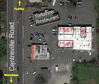Plus de détails pour 7565-7569 Centreville Rd, Manassas, VA - Local commercial à louer