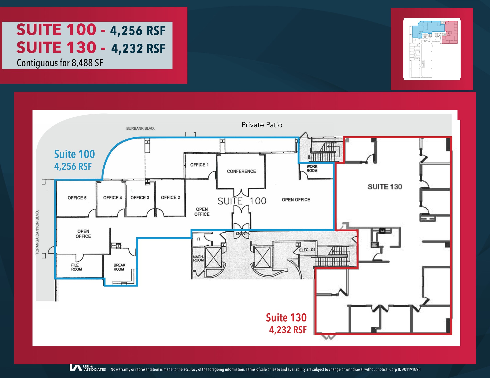 5550 Topanga Canyon Blvd, Woodland Hills, CA à louer Plan de site– Image 1 sur 1