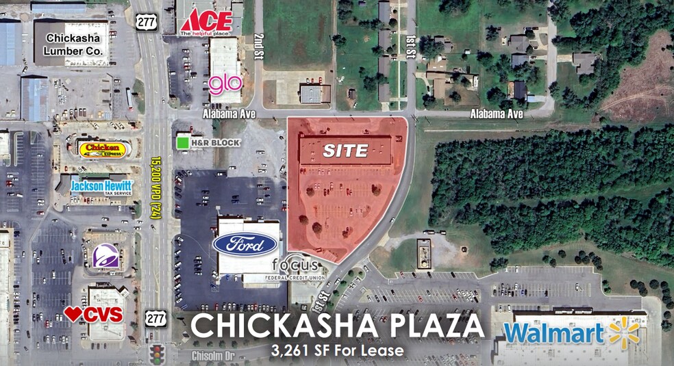 1700-1716 S 1st St, Chickasha, OK à louer - Photo de l’immeuble – Image 2 sur 5