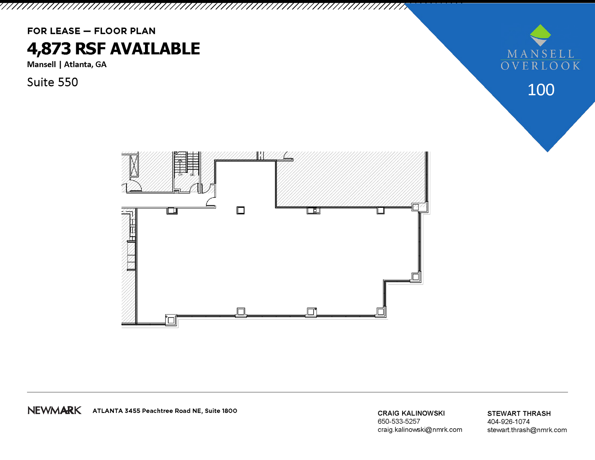 200 Mansell Ct E, Roswell, GA à louer Plan d’étage– Image 1 sur 1