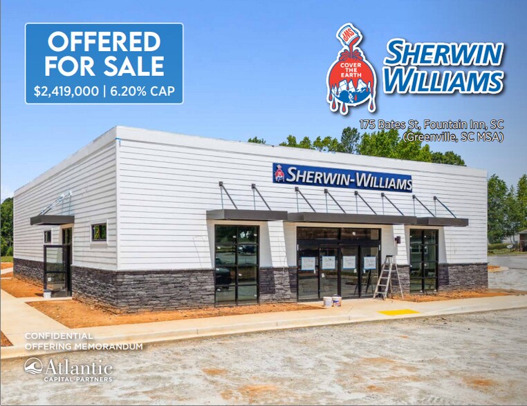 175 Bates st, Fountain Inn, SC à vendre - Photo de l’immeuble – Image 1 sur 5