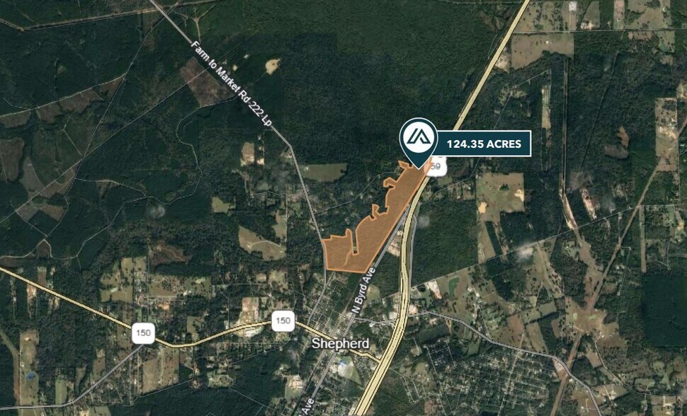 N Byrd Ave & US 59, Shepherd, TX à vendre - Photo de l’immeuble – Image 1 sur 1