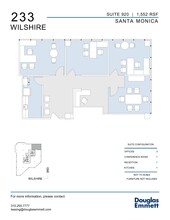 233 Wilshire Blvd, Santa Monica, CA à louer Plan d’étage– Image 1 sur 1