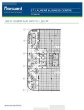 1400 St Laurent Blvd, Ottawa, ON à louer Plan d’étage– Image 1 sur 1