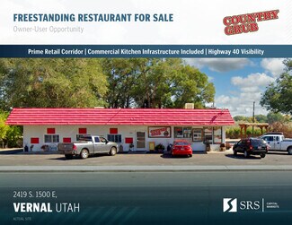 Plus de détails pour 2419 1500 E st, Vernal, UT - Local commercial à vendre
