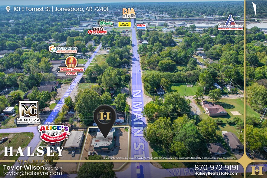 101 E Forrest St, Jonesboro, AR à louer - Photo de l’immeuble – Image 2 sur 2