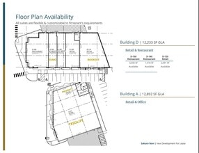 42750 Grand River Ave, Novi, MI à louer Plan d’étage– Image 2 sur 2