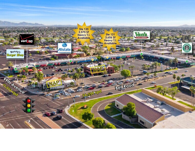 10001 W Bell Rd, Sun City, AZ à louer - Photo de l’immeuble – Image 1 sur 2