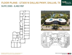 17300 N Dallas Pky, Dallas, TX à louer Plan d’étage– Image 1 sur 1