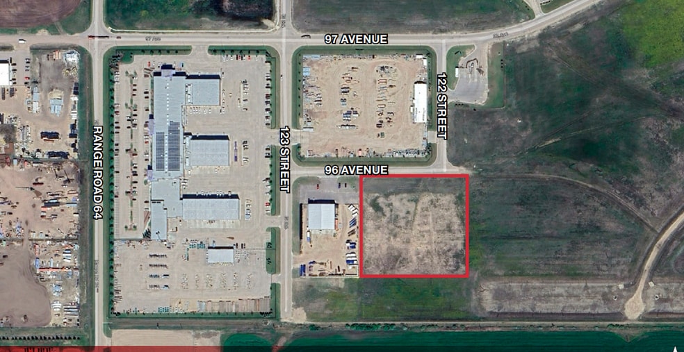 12211 96 Ave, Grande Prairie, AB à vendre - Aérien – Image 1 sur 1