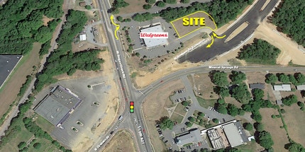 N Graham St & West Sugar Creek Rd, Charlotte, NC - Vue aérienne  vue de carte - Image1