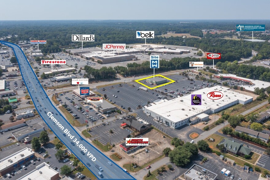 3221 Martin Luther King Jr Blvd, Anderson, SC à vendre - Photo de l’immeuble – Image 2 sur 11