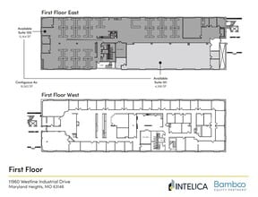 11960 Westline Industrial Dr, Saint Louis, MO à vendre Plan d’étage– Image 1 sur 1
