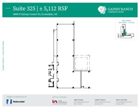 8800 N Gainey Center Dr, Scottsdale, AZ à louer Plan d’étage– Image 1 sur 1