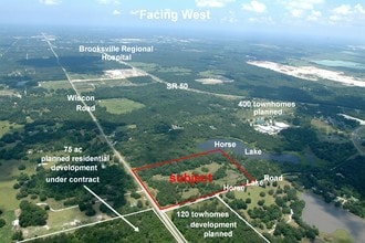 WISCON ROAD, Brooksville, FL - VUE AÉRIENNE  vue de carte - Image1