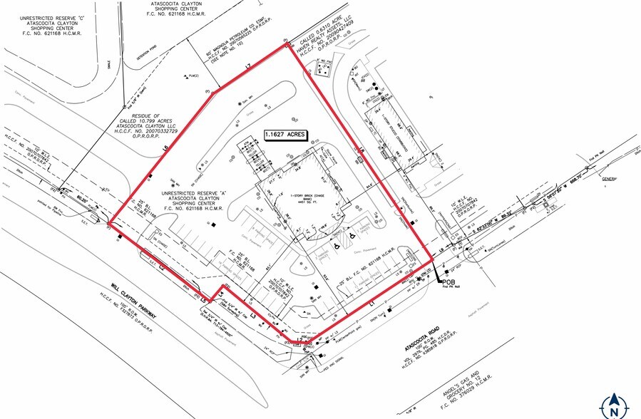 3801 Atascocita Rd, Humble, TX à louer - Plan cadastral – Image 1 sur 1