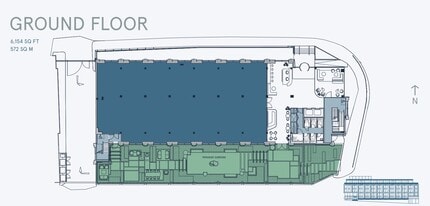 18-24 Paradise Rd, Richmond à louer Plan d’étage– Image 2 sur 2
