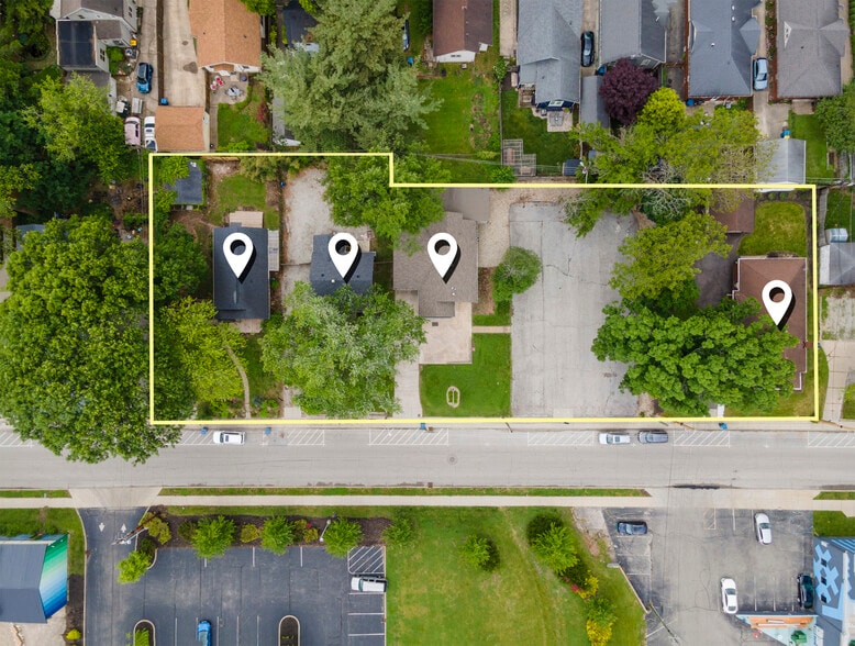 Broad Ripple Investment Portfolio portefeuille de 4 biens à vendre sur LoopNet.fr - Aérien – Image 1 sur 11