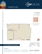 509 Olive Way, Seattle, WA à louer Plan de site– Image 1 sur 1