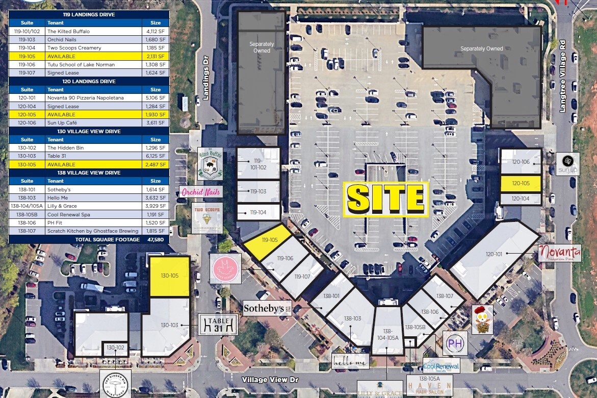 150 Landings Dr, Mooresville, NC à louer Photo de l’immeuble– Image 1 sur 1