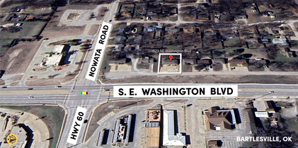 1623 SE Washington Blvd, Bartlesville, OK - VUE AÉRIENNE  vue de carte - Image1