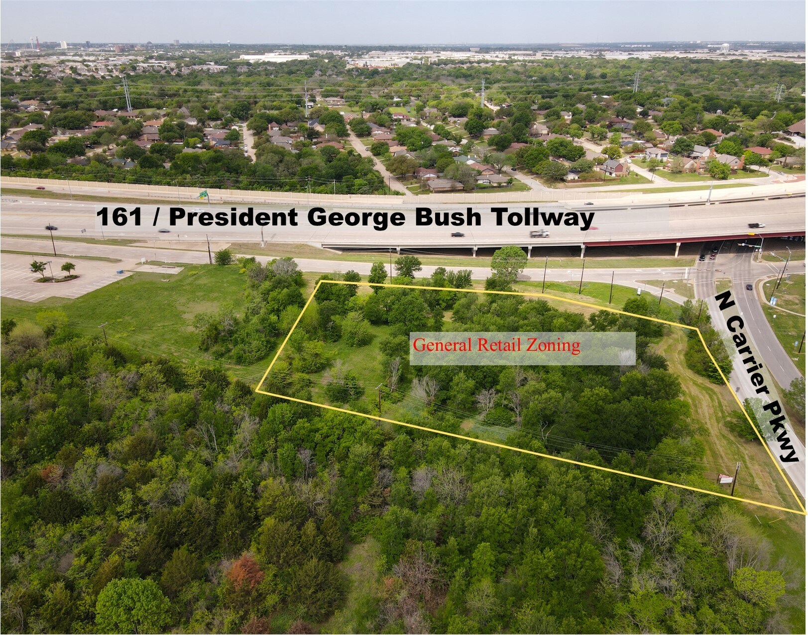 2200 N Carrier Pky, Grand Prairie, TX à vendre Aérien– Image 1 sur 7