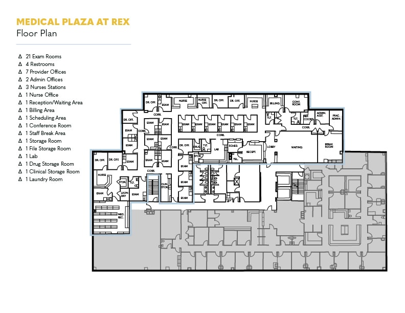 4414 Lake Boone Trl, Raleigh, NC à louer Plan d’étage– Image 1 sur 1