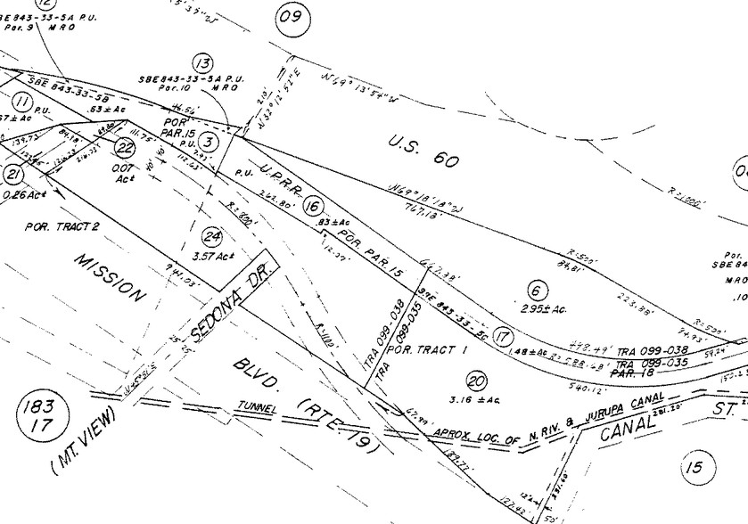 6645 Mission Blvd, Jurupa Valley, CA à louer - Plan cadastral – Image 2 sur 2