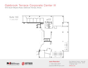 1815 S Meyers Rd, Oakbrook Terrace, IL à louer Plan d’étage– Image 1 sur 1