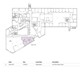 8618 Westwood Center Dr, Vienna, VA à louer Plan d’étage– Image 1 sur 1