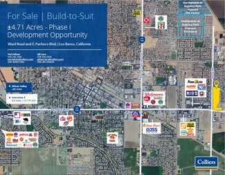 Plus de détails pour Ward Rd & E Pacheco Blvd, Los Banos, CA - Terrain à vendre