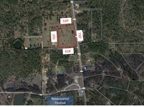 20800 FM 1774, Plantersville, TX - VUE AÉRIENNE  vue de carte - Image1