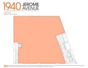 1940 Jerome Ave, Bronx, NY à louer Plan de site– Image 1 sur 5