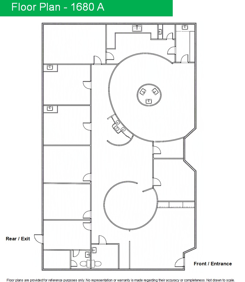 1676 S Mission Rd, Fallbrook, CA à louer Plan d’étage– Image 1 sur 3