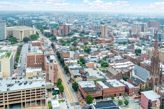 833 N Howard St, Baltimore, MD - Vue aérienne vue de carte