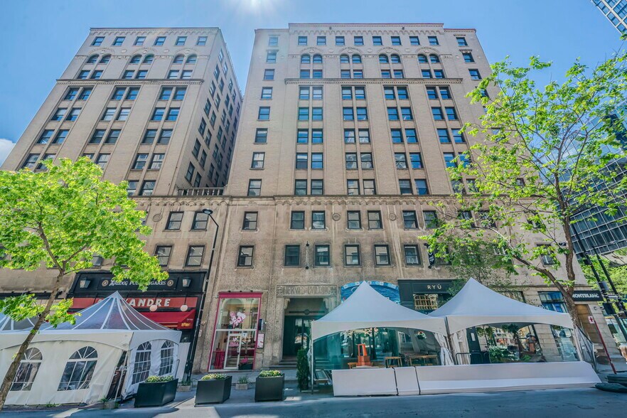 1450-1478 Rue Peel, Montréal, QC à louer - Photo de l’immeuble – Image 2 sur 3